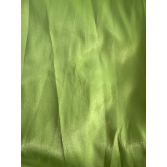 Mew Mews Fashion Deep V Neck Backless Ruched Twist Front Midi Dress S Neon green - Picture 10 of 11